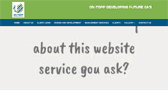 Desktop Screenshot of ontopp.co.za